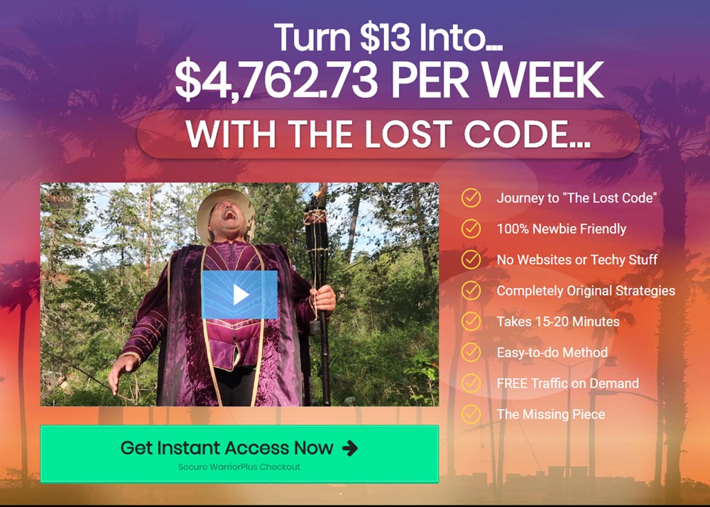 post the lost code 1 - make money online